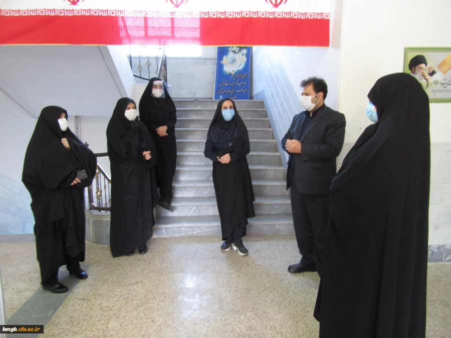 بازدید مسؤولان اداره سلامت و تندرستی اداره کل آموزش و پرورش استان قم از مکان مصاحبه پذیرفته شدگان چند برابر ظرفیت 2