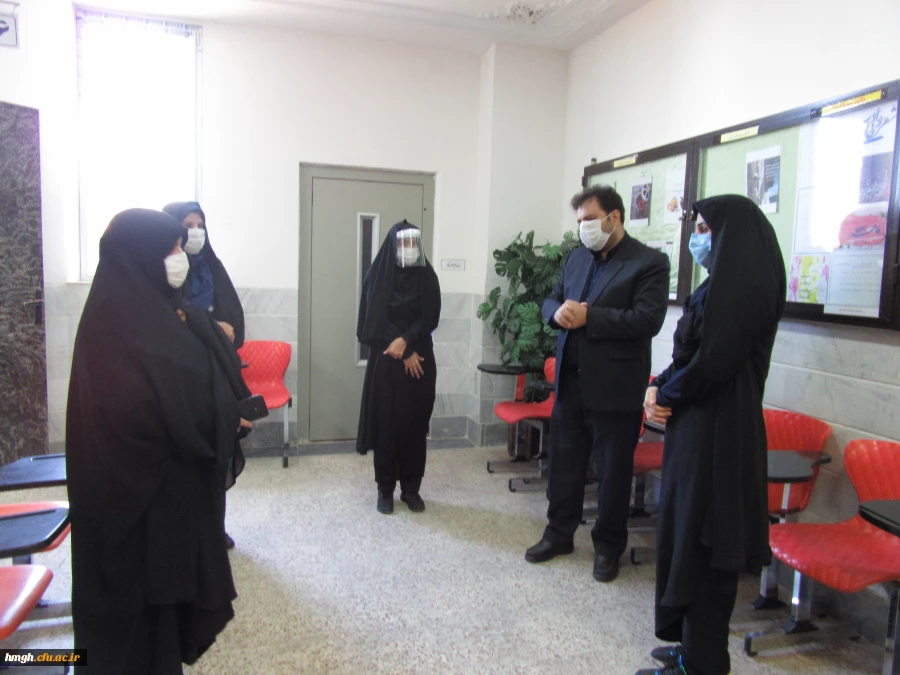 بازدید مسؤولان اداره سلامت و تندرستی اداره کل آموزش و پرورش استان قم از مکان مصاحبه پذیرفته شدگان چند برابر ظرفیت 4