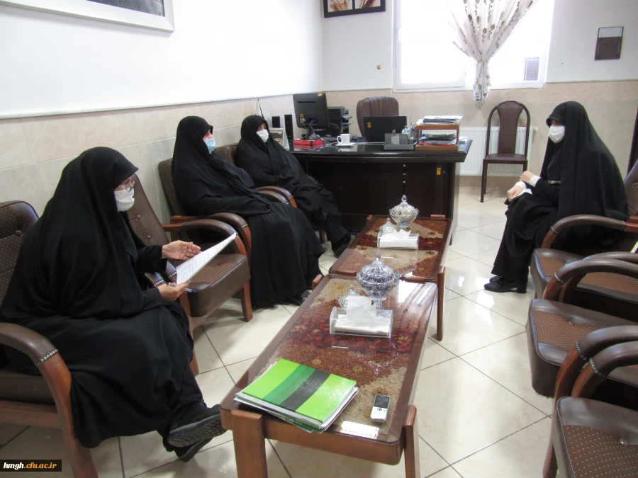 برگزار شد: جلسه مسؤولان پردیس حضرت معصومه(س) و نماینده کانون پرورش فکری کودکان و نوجوانان استان قم 2