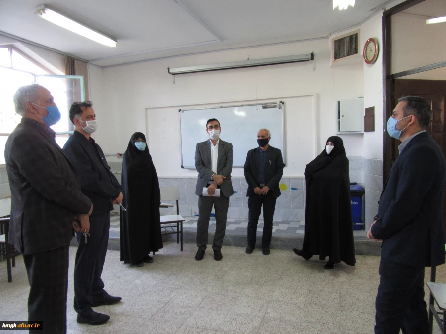 بازدید مدیر کل آموزش و پرورش استان قم و همراهان از فرایند مصاحبه معرفی شدگان چند برابر ظرفیت سال 99 3