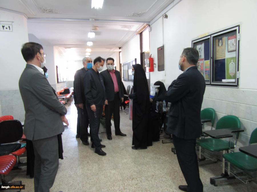 بازدید مدیر کل آموزش و پرورش استان قم و همراهان از فرایند مصاحبه معرفی شدگان چند برابر ظرفیت سال 99 6