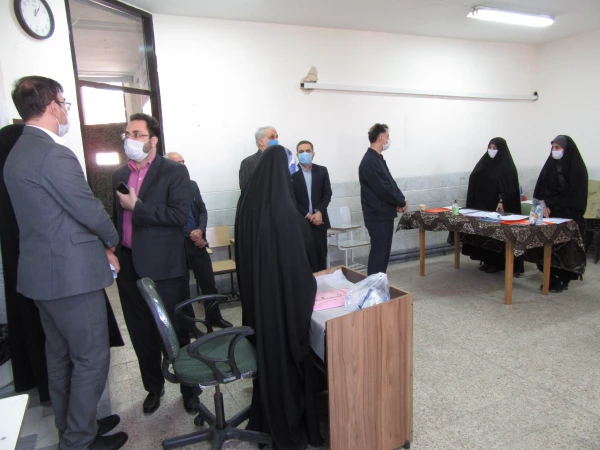 بازدید مدیر کل آموزش و پرورش استان قم و همراهان از فرایند مصاحبه معرفی شدگان چند برابر ظرفیت سال 99 7