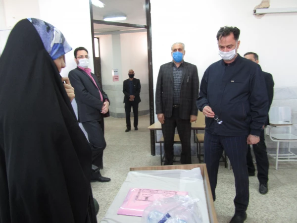 بازدید مدیر کل آموزش و پرورش استان قم و همراهان از فرایند مصاحبه معرفی شدگان چند برابر ظرفیت سال 99 9