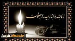 پیام تسلیت 2