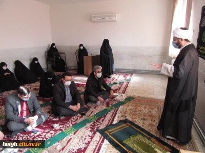 برگزاری مراسم آغاز دهه فاطمیه در نمازخانه پردیس حضرت معصومه(س)