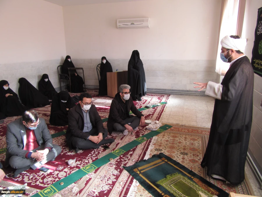 برگزاری مراسم آغاز دهه فاطمیه در نمازخانه پردیس حضرت معصومه(س) 2