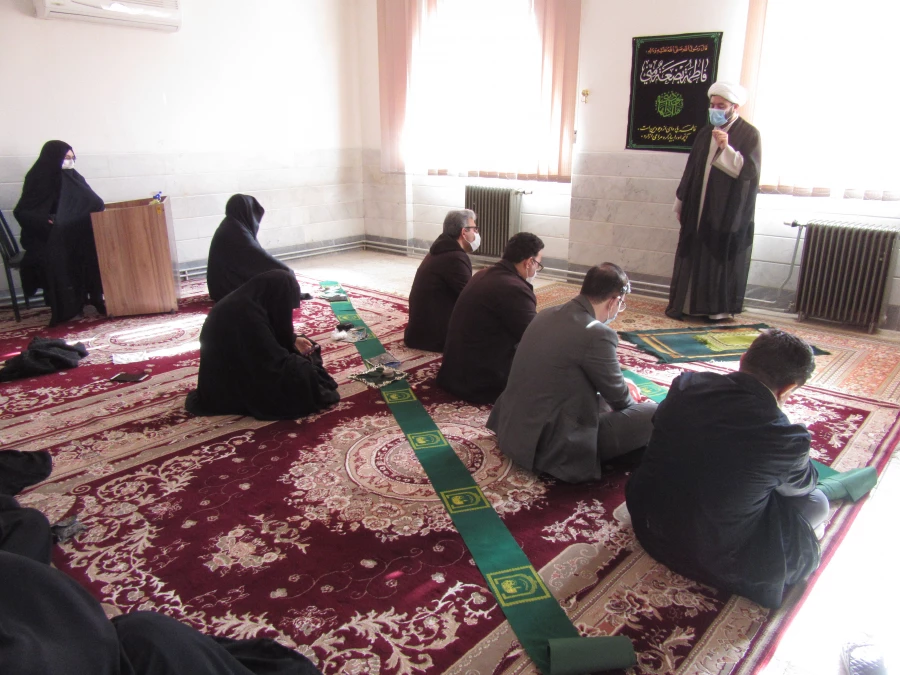 برگزاری مراسم آغاز دهه فاطمیه در نمازخانه پردیس حضرت معصومه(س) 2