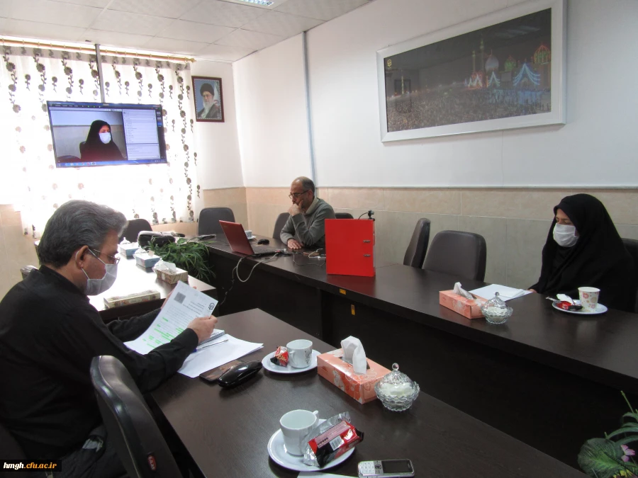 برگزاری جلسه توجیهی امتحانات پایان نیمسال اول جاری به صورت مجازی 3