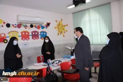 بازدید سرپرست مدیریت امور پردیس های استان قم از مراحل مصاحبه و گزینش مهارت آموزان ماده28  5