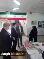 بازدید مسؤولان اداره کل آموزش و پرورش استان قم از فرایند مصاحبه مهارت آموزان سال 99 4