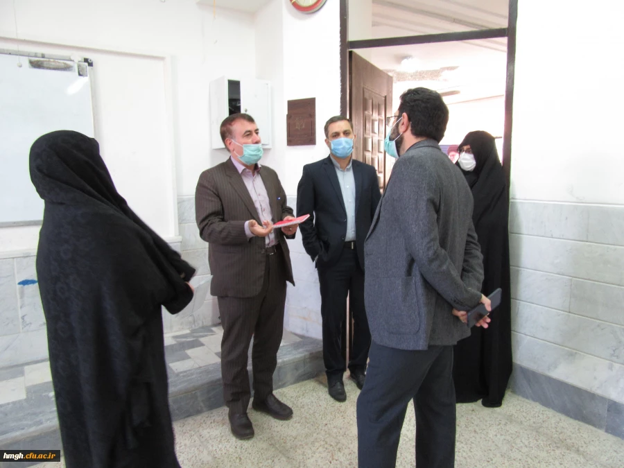 بازدید معاونت توسعه مدیریت و پشتیبانی اداره کل آموزش و پرورش استان قم از فرایند مصاحبه آزمون استخدامی  2