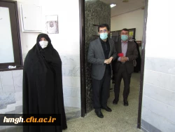 بازدید معاونت توسعه مدیریت و پشتیبانی اداره کل آموزش و پرورش استان قم از فرایند مصاحبه آزمون استخدامی  3