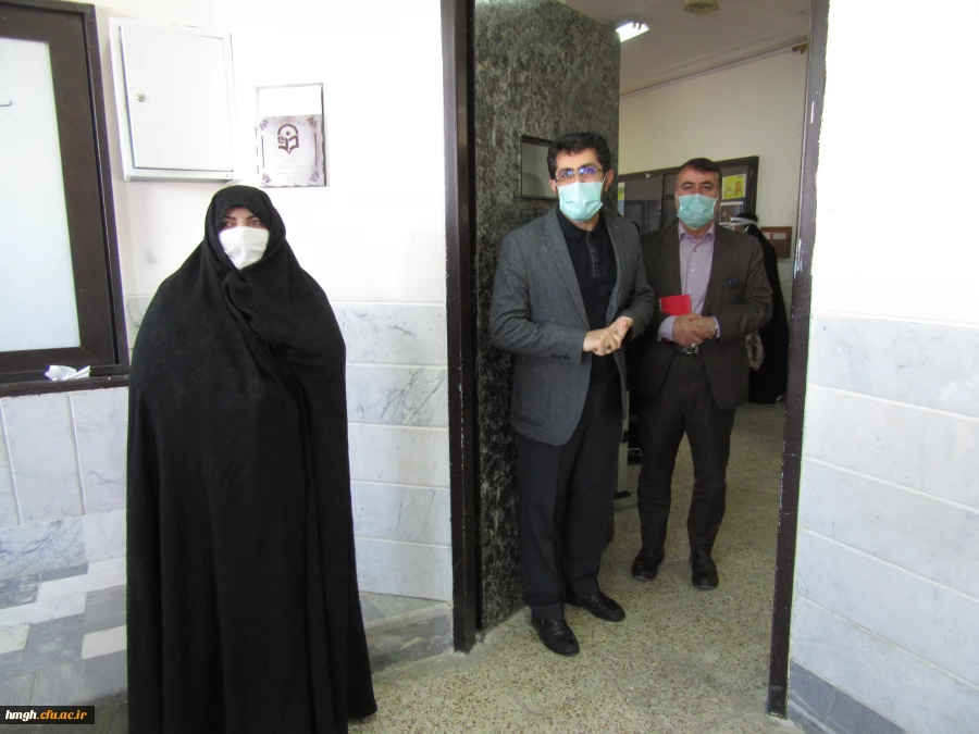 بازدید معاونت توسعه مدیریت و پشتیبانی اداره کل آموزش و پرورش استان قم از فرایند مصاحبه آزمون استخدامی  3