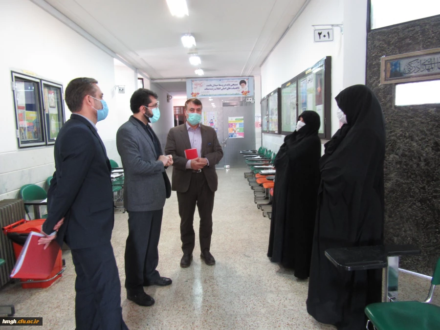 بازدید معاونت توسعه مدیریت و پشتیبانی اداره کل آموزش و پرورش استان قم از فرایند مصاحبه آزمون استخدامی  4