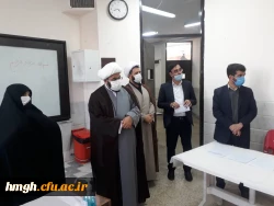 بازدید مسؤولان مرکز تربیت مبلغ حوزه علمیه از روند مصاحبه آزمون استخدامی آموزش و پرورش 2