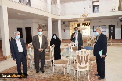 بازدید معاونت آموزشی و تحصیلات تکمیلی دانشگاه فرهنگیان از پردیس های استان قم 