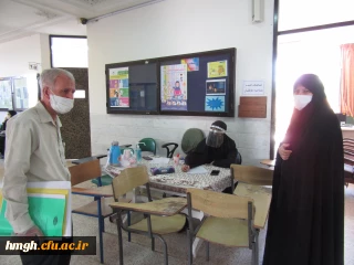 بازدید مسؤول نظارت و ارزیابی دانشگاه فرهنگیان استان قم از فرایند مصاحبه پذیرفته شدگان چند برابر ظرفیت سال 1400