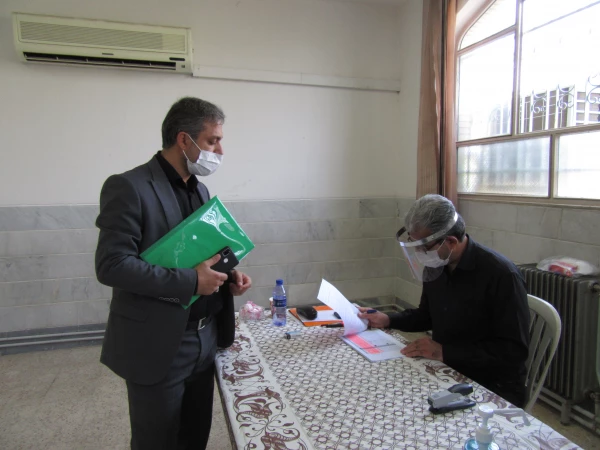 بازدید رؤسای ادارات آموزش نیروی انسانی، و پشتیبانی و خدمات آموزش و پرورش استان قم از فرایند مصاحبه پذیرفته شدگان چند برابر ظرفیت در پردیس خواهران قم 3