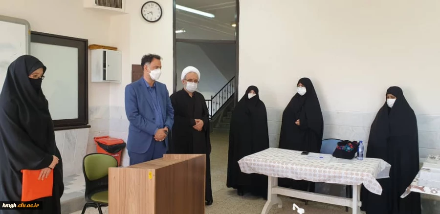 بازدید مدیر کل آموزش و پرورش استان قم و مسؤول گزینش آموزش و پرورش از روند مصاحبه پذیرفته شدگان چند برابر ظرفیت دانشگاه فرهنگیان  2