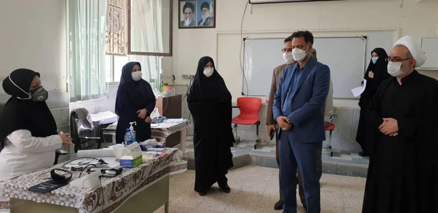 بازدید مدیر کل آموزش و پرورش استان قم و مسؤول گزینش آموزش و پرورش از روند مصاحبه پذیرفته شدگان چند برابر ظرفیت دانشگاه فرهنگیان  3