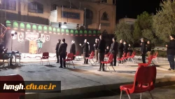 برگزاری مراسم عزاداری حضرت اباعبدالله الحسین(ع) در کنار مرقد شهید گمنام مدفون در پردیس حضرت معصومه(س) 2