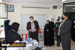 بازدید رییس دانشگاه فرهنگیان از فرآیند اجرای مصاحبه پذیرفته شدگان چند برابر ظرفیت استان قم 4