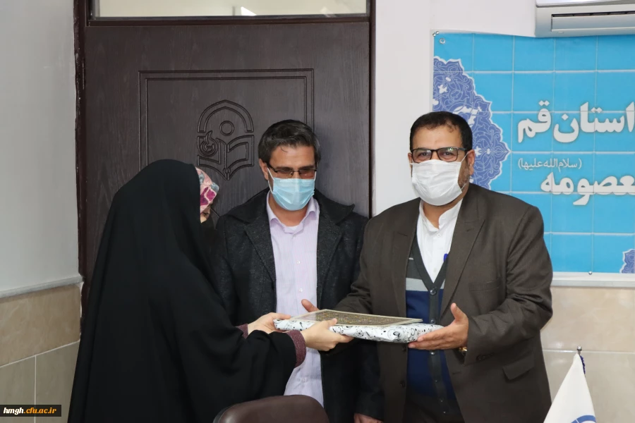 مراسم تودیع و معارفه مسؤول بسیج دانشجویی پردیس حضرت معصومه(س) 2