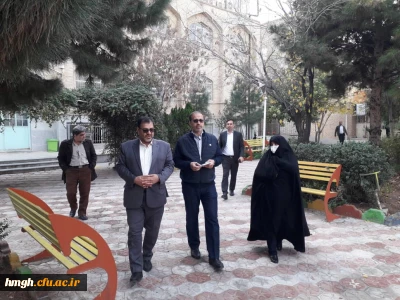 بازدید مدیر کل پشتیبانی و رفاه دانشگاه فرهنگیان از پردیس حضرت معصومه(س)