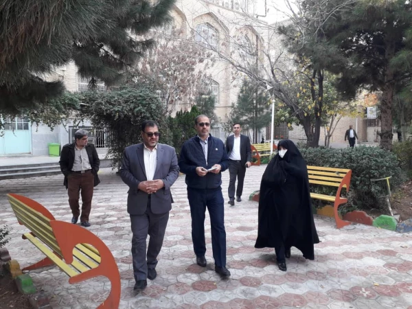 بازدید مدیر کل پشتیبانی و رفاه دانشگاه فرهنگیان از پردیس حضرت معصومه(س) 2
