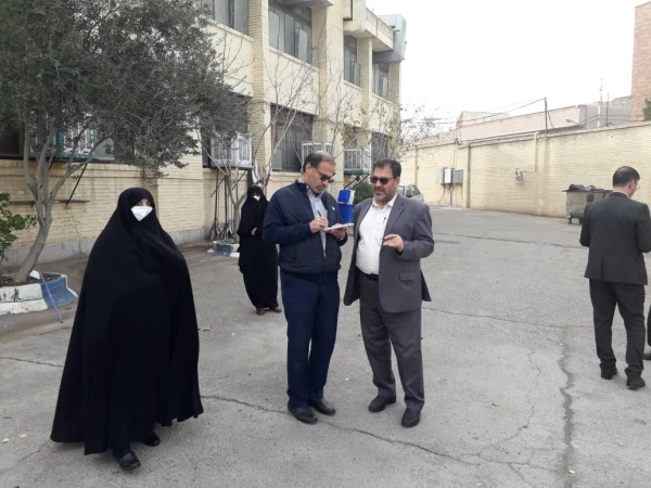 بازدید مدیر کل پشتیبانی و رفاه دانشگاه فرهنگیان از پردیس حضرت معصومه(س) 2