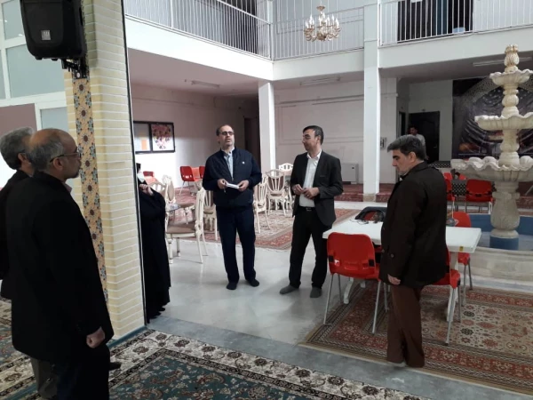 بازدید مدیر کل پشتیبانی و رفاه دانشگاه فرهنگیان از پردیس حضرت معصومه(س) 2