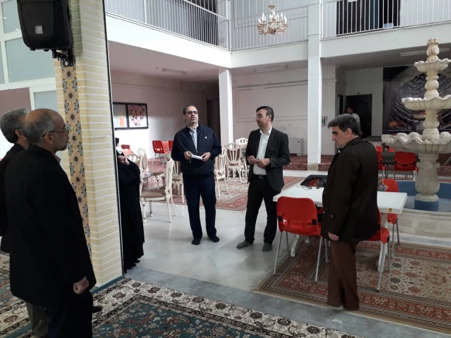 بازدید مدیر کل پشتیبانی و رفاه دانشگاه فرهنگیان از پردیس حضرت معصومه(س) 2