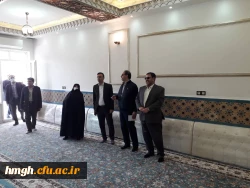 بازدید مدیر کل پشتیبانی و رفاه دانشگاه فرهنگیان از پردیس حضرت معصومه(س) 2