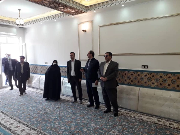 بازدید مدیر کل پشتیبانی و رفاه دانشگاه فرهنگیان از پردیس حضرت معصومه(س) 2