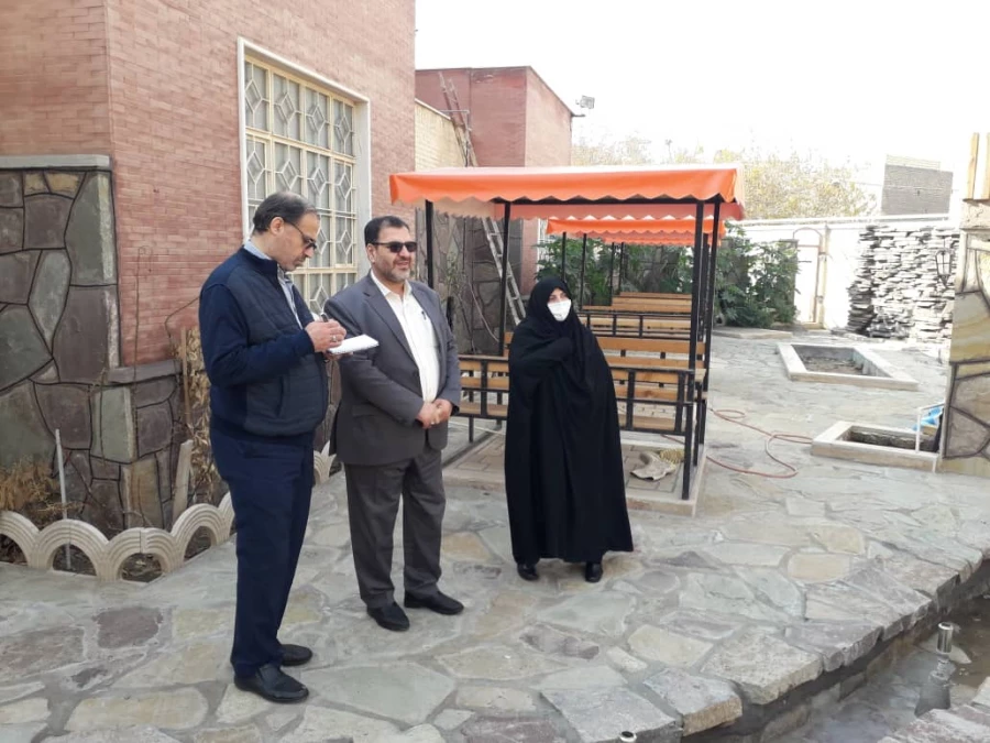 بازدید مدیر کل پشتیبانی و رفاه دانشگاه فرهنگیان از پردیس حضرت معصومه(س) 2