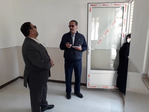 بازدید مدیر کل پشتیبانی و رفاه دانشگاه فرهنگیان از پردیس حضرت معصومه(س) 2