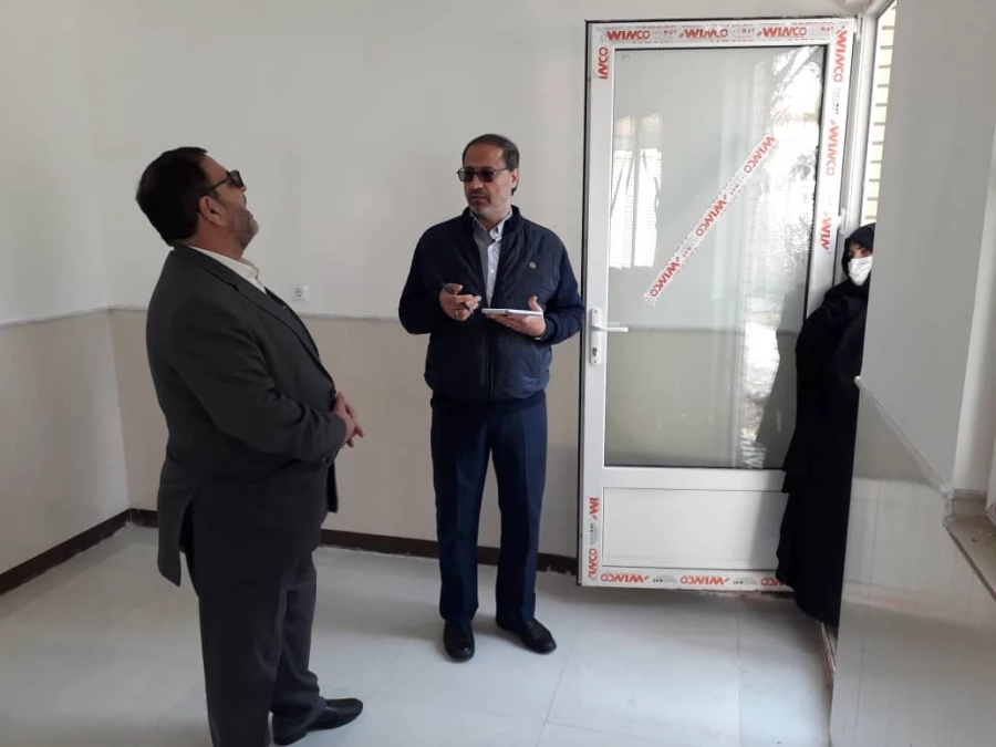 بازدید مدیر کل پشتیبانی و رفاه دانشگاه فرهنگیان از پردیس حضرت معصومه(س) 2