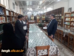 بازدید مدیر کل پشتیبانی و رفاه دانشگاه فرهنگیان از پردیس حضرت معصومه(س) 2