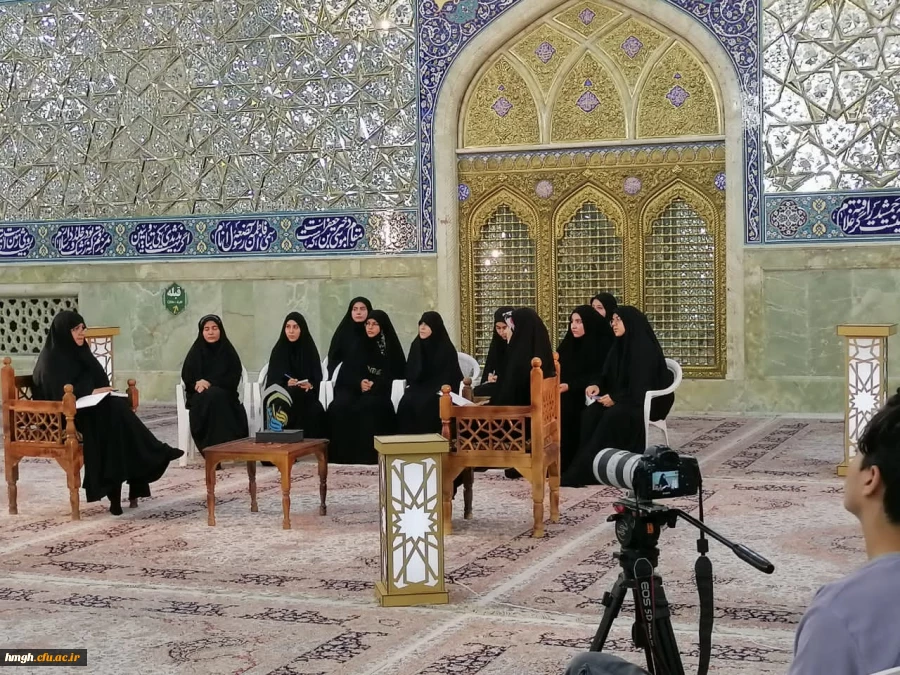 برنامه ویژه ی حجاب و عفاف به دعوت صدا و سیمای مرکز قم 2