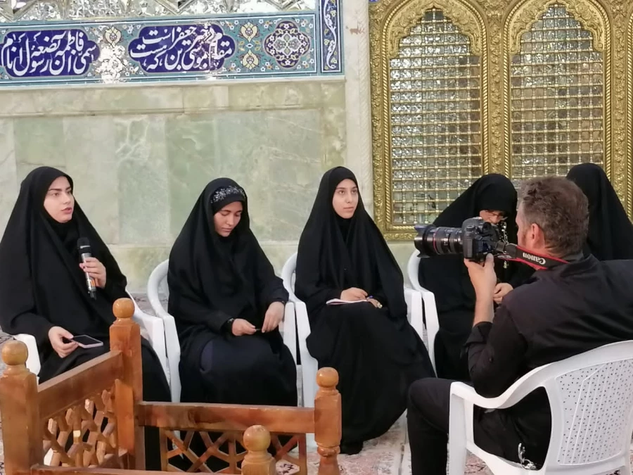 برنامه ویژه ی حجاب و عفاف به دعوت صدا و سیمای مرکز قم 3