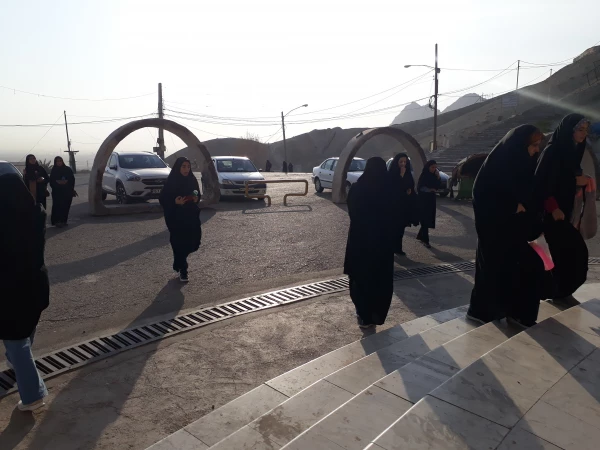 اردوی راه پیمایی و کوه پیمایی دانشجویان و کارکنان پردیس حضرت معصومه(س) 2