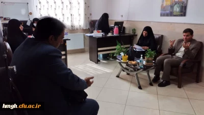 بازدید ناظران معاونت نظارت، ارزیابی و تضمین کیفیت از پردیس حضرت معصومه(س)