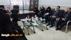 جلسه پیگیری مطالبات دانشجویان پردیس حضرت معصومه(س) در دیدار با رییس دانشگاه فرهنگیان 2