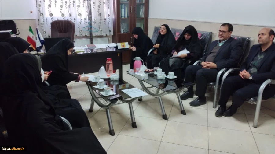 جلسه پیگیری مطالبات دانشجویان پردیس حضرت معصومه(س) در دیدار با رییس دانشگاه فرهنگیان 2