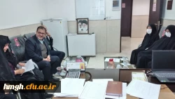جلسه پیگیری مطالبات دانشجویان پردیس حضرت معصومه(س) در دیدار با رییس دانشگاه فرهنگیان 2