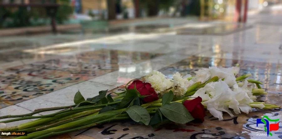 غبارروبی مزار شهدا در گلزار شهدای قم توسط دانشجومعلمان بسیجی پردیس حضرت معصومه(س) 2