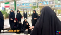 غبارروبی مزار شهدا در گلزار شهدای قم توسط دانشجومعلمان بسیجی پردیس حضرت معصومه(س) 2