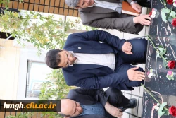 ادای احترام به مزار شهید گمنام توسط دکتر صحرایی ، آبان 1401