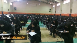 بازدید مدیر امور پردیس های دانشگاه فرهنگیان استان قم از محل برگزاری امتحانات پایان نیمسال اول 3