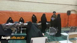 بازدید مدیر امور پردیس های دانشگاه فرهنگیان استان قم از محل برگزاری امتحانات پایان نیمسال اول 4